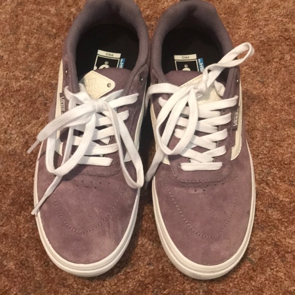 purple suede vans shoes